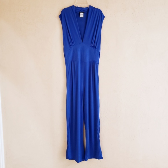 venus blue jumpsuit